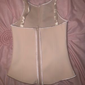 Waist trainer/ Faja nude color, zippered SMALL